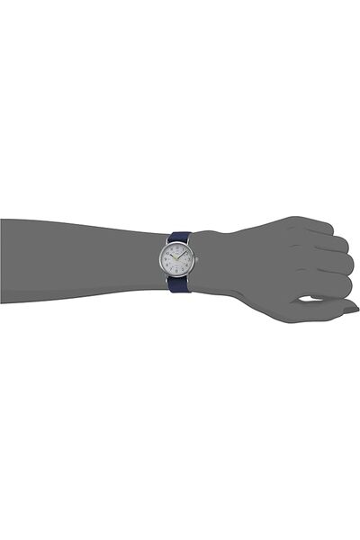 Timex ساعة كوارتز رجالية بحزام من القماش