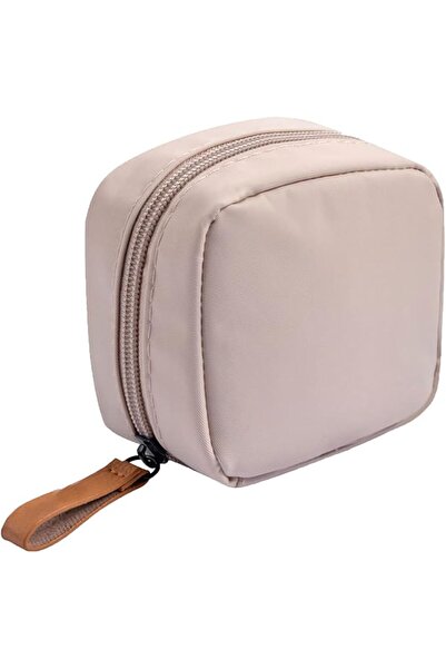 Hekyip Half Moon Cosmetic Bag, Travel Makeup Pouch, Portable Waterproof Cosme...
