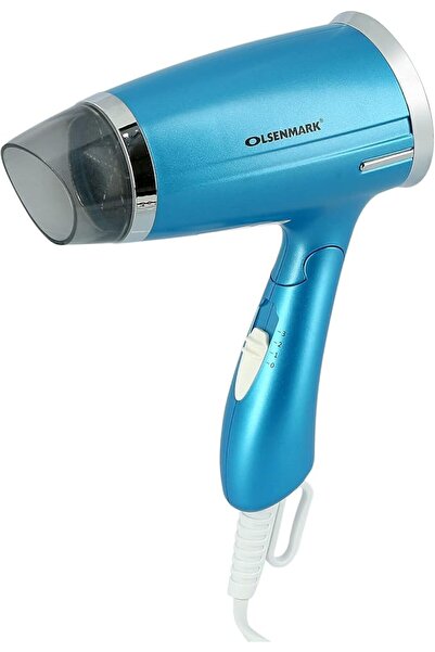 Olsenmark OMH4008 1400W Mini Powerful Hair Dryer - 3 speed | 3 Temperature Se...