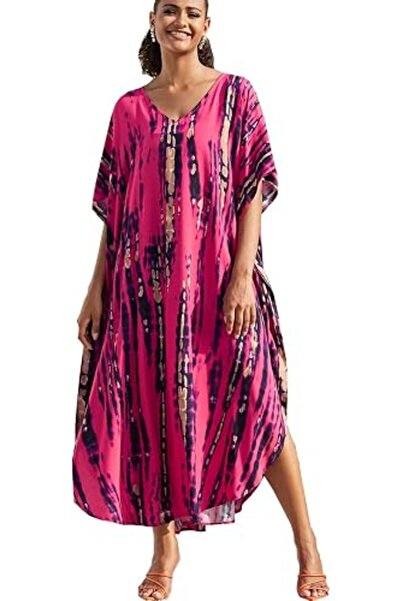 YouKD Summer Long Kaftan Bohemian Beach Kimono Swimsuit Cover Up Plus Size Dr...