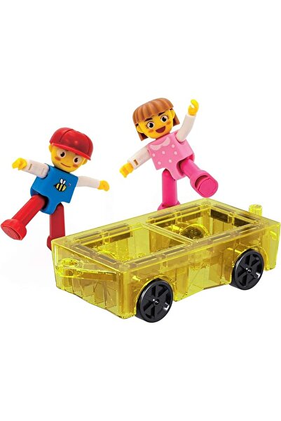 PicassoTiles 100 Pcs Magnetic Building Block Mini Diamond Series Travel Size ...
