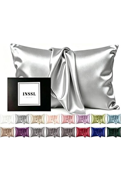 GENERAL INSSL Silk Pillowcase f Women, Mulberry Silk Pillowcase for Hair and ...