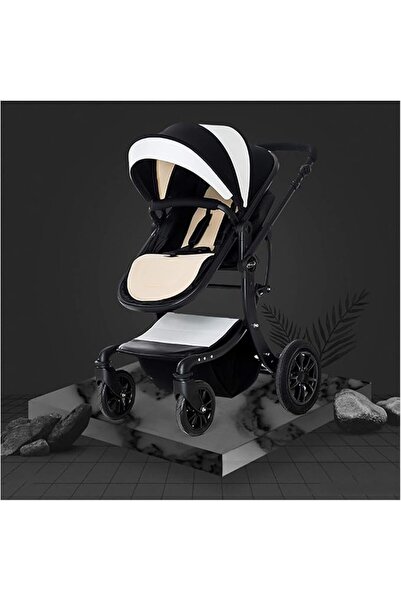 Mesure Baby Stroller 2-in-1 Convertible Bassinet Sleeping Stroller,Foldable P...