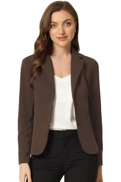Allegra K Women's Womens Office Blazers Casual