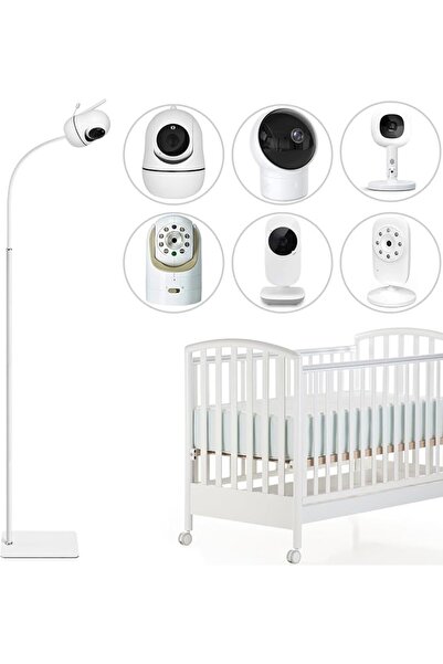 AOZTSUN حامل أرضي قابل للتعديل بارتفاع 67 بوصة لجهاز مراقبة الأطفال من Infant...