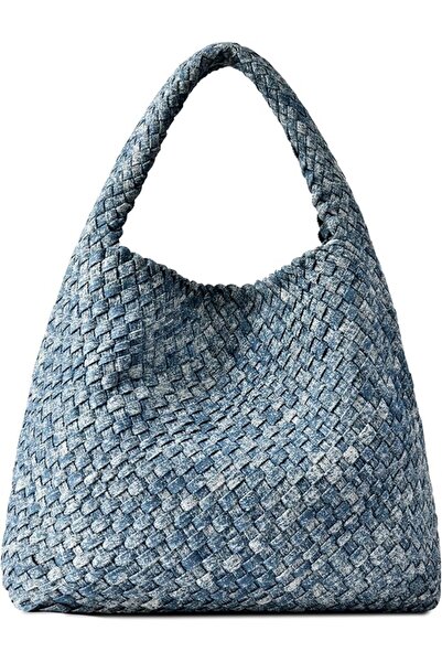 GENERAL Woven Bag Purses and Handbags, Woven Vegan Leather Bag For Women, Wov...