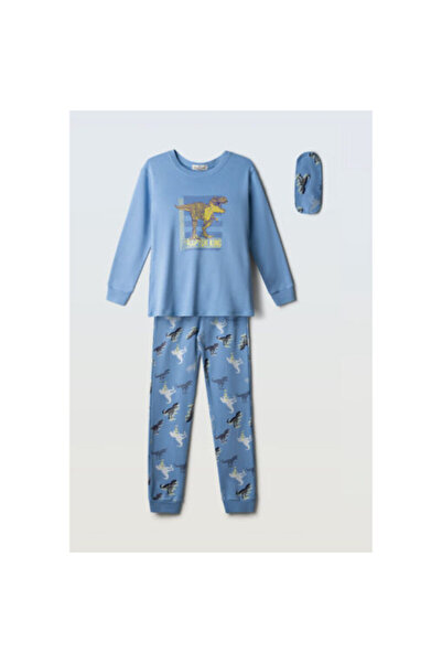 hashtag Pajama set light blue