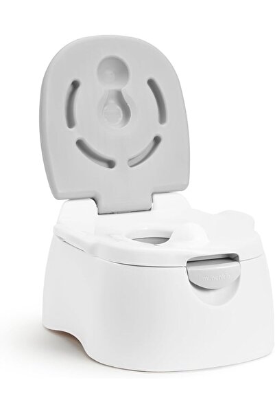 Munchkin Sturdy Potty Training Toilet Seat with Handles and Splash Guard. Sec...