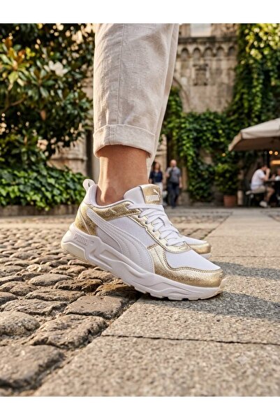 Puma 404746 حذاء رياضي نسائي ميتاليك من ترينيتي 2 إل تي