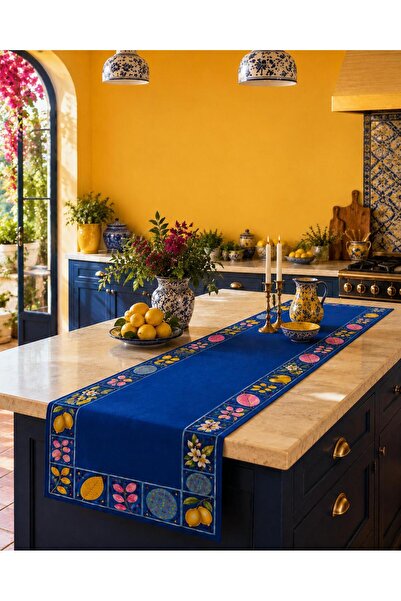 R-EYLA R'Eyla Sorrento Decorative Table Runner 50X150 cm Special Design Digit...