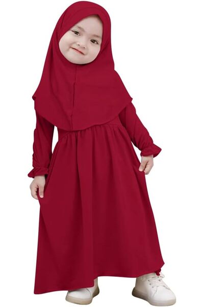 GENERAL ODASDO baby-girls 66426 Baby Girl Muslim Abaya Dress