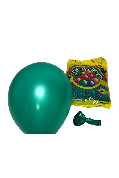 MC Micostore Baloane 100/set 190gr 28cm culoarea Verde Sidefat