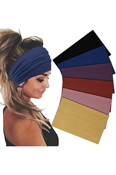 GENERAL Sefiinh Wide Headbands For Women Stretch Headband Boho Head Bands Wom...