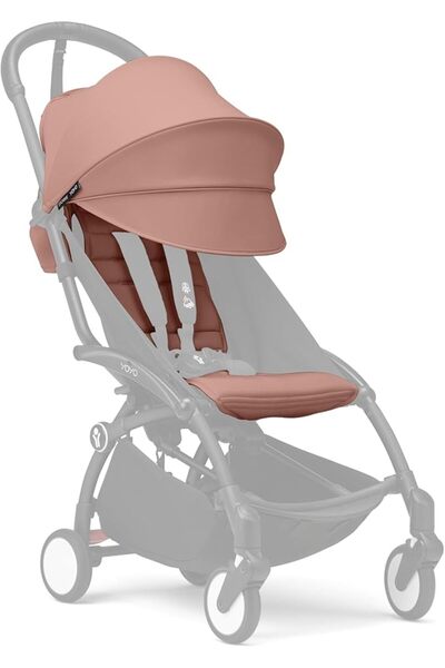 GENERAL Stokke YOYO 6+ Color Pack, Toffee Fabric Only: Seat Cushion, Extendab...