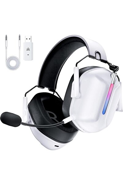 OMIRE 2.4GHZ Wireless Gaming Headset,لعبة سماعات,Bluetooth 5.3 Gaming Headpho...