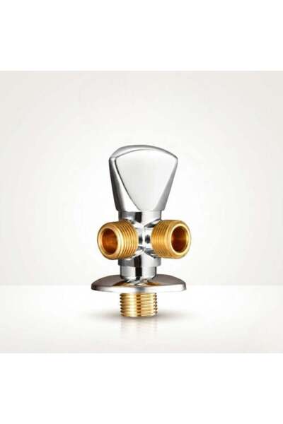 KANA Double Chrome Corner Clamp (Key and Two Lines) - Kana