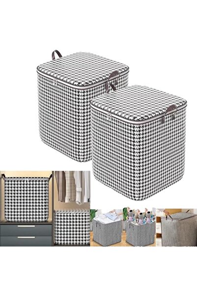 MLADEN Foldable Storage Organizer Bag, Large Capacity Folding Clothes Storage...