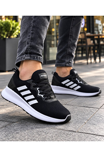 mayback Men's Lace-Up Lightweight Sole Orthopedic Summer Casual Sneakers Spor...