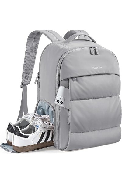BAGSMART Travel Backpack for Women, Gym Backpack with Shoe Compartment | Carr...