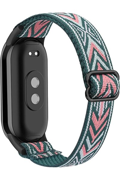 Demark Elastic Bracelet for Xiaomi Mi Band 8/9/10 Strap, Stretchy, Adjustable...