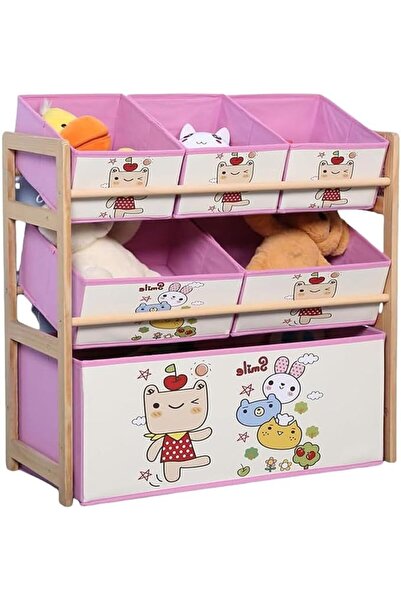 GENERAL Kids Deluxe Multi Bin Toy Organizer,Children Kids Storage Box, Lovely...