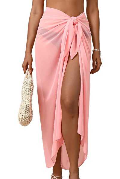 GENERAL Eicolorte Womens Beach Cover Up Chiffon Sheer Bikini Beach Swimsuit C...