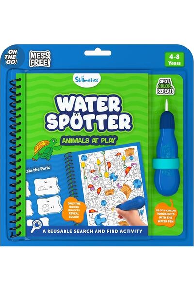 Skillmatics Water Spotter, Around the House, Travel Toy, Activity Book | Pain...