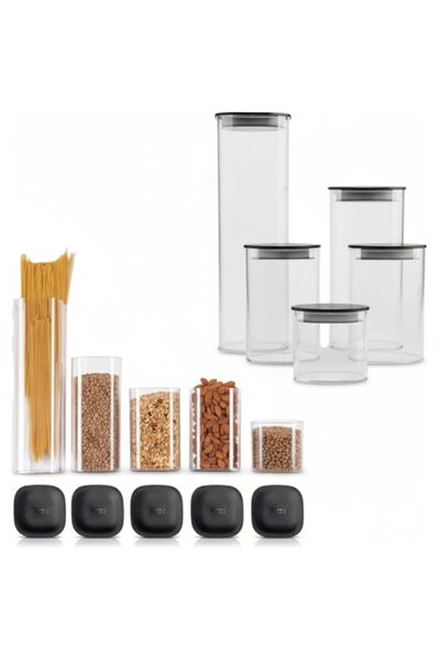 Generic Clear Food Storage Container Value 5 Pack Airtight Vacuum Sealing Hig...