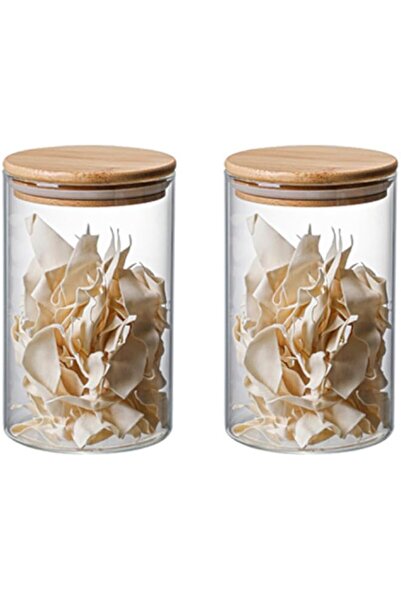 Generic Storage Jars Set, High Borosilicate Glass Food Canister with Airtight...