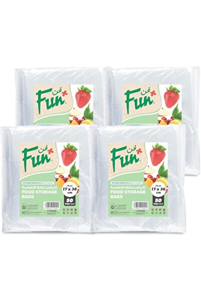 Generic Food Storage Bag 15X36cm (Pack of 50X4)