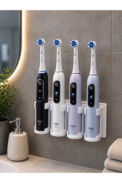 Oral-B Uyumlu Elektrikli Diş Fırçası Duvar Tipi Tutucu