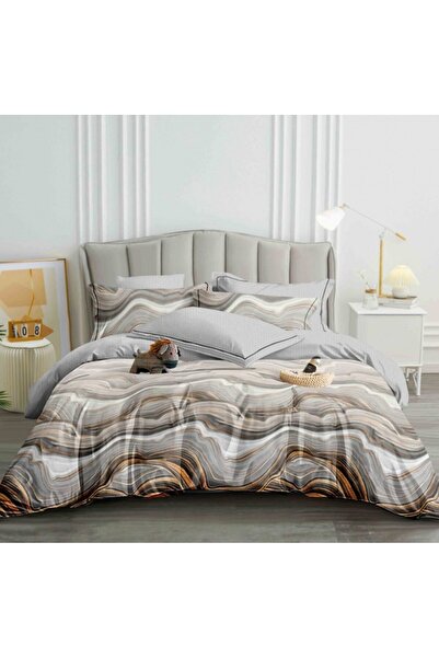 Edormitor Set lenjerie de pat Finet, 6 piese, Cearșaf cu elastic 180 x 200 F ...