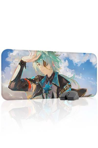 mousepad bastir Anaxa Honkai: Star Rail Anime V1 - Mousepad de gaming 70x30, ...