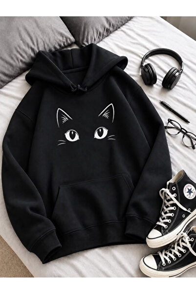 bellanova Unisex Printed Hooded Sweatshirt