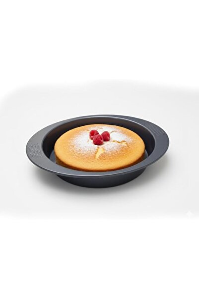 Generic Non-Stick Round Baking Pan 26cm with Handling Grip | Premium Cake Tra...