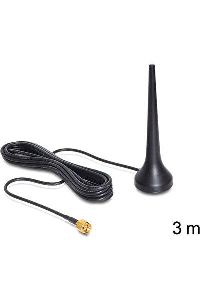 DELOCK Εξωτερική Πανκατευθυντική Κεραία WiFi 2dBi με Σύνδεση SMA 88690