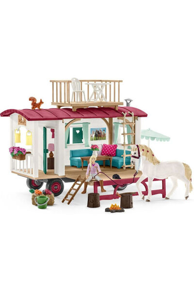 SCHLEICH -S Τροχόσπιτο για Μυστικές Συναντήσεις Κλαμπ για 5-12 Ετών