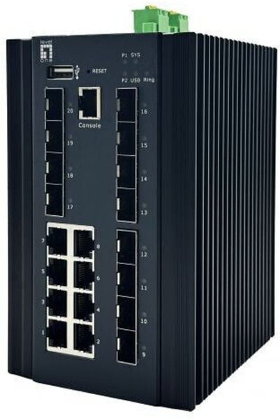 LEVEL ONE IGU-2072 Διαχειριζόμενος διακόπτης L2 με 8 θύρες Gigabit Ethernet (...