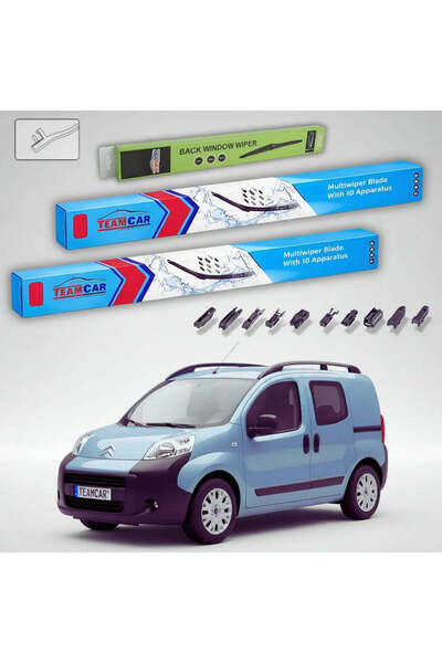 TEAMCAR Υαλοκαθαριστήρες Citroën Nemo Van 2-θυρο 2008-σήμερα |   Σετ Εμπρός κ...