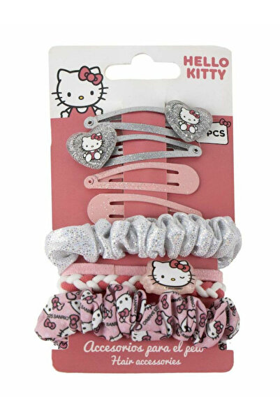 Hello Kitty Σετ παιδικών κλιπ μαλλιών με κλιπ μαλλιών / λαστιχάκια με φιγούρε...