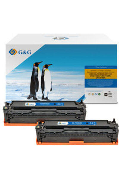 G&G Συμβατό Τόνερ Hp Cb540a Ce320a Cf210x Canon Crg116 Crg716 C Nt-ph540ubk H...