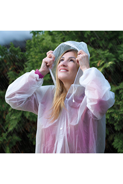Alista Home Poncho de ploaie impermeabil cu glugă, unisex, EVA, 68 x 115 cm