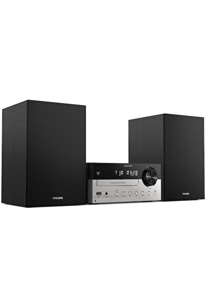Philips Ηχοσύστημα 2 Τεμαχίων Μουσικό Σύστημα TAM4205M2/12 80W με CD Player κ...