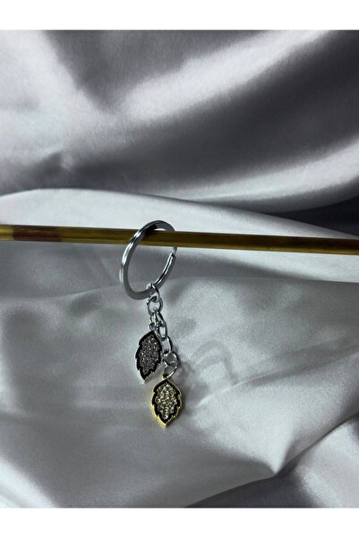 CEBECİOTO Breloc metalic cu design frunză, universal