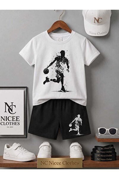 Leto Lykia Tricou și pantaloni scurți de vară pentru copii, unisex (cu imprim...