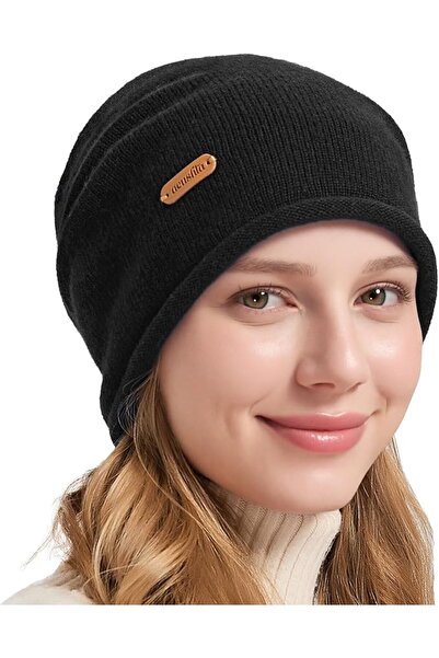GENERAL ACUSHLA 100% Merino Wool Slouchy Beanie for Women & Men Knit Winter H...