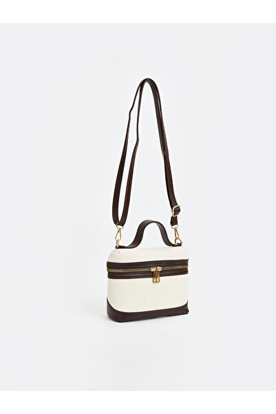 LC Waikiki Trendlucky Canvas Women's Shoulder Bag with a Difference
