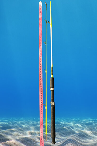 Markado İki Parçalı Model 1.80cm-165cm 100-250gr Atarlı Yüksek Çekerli Tekne Ve Bot Kamışı