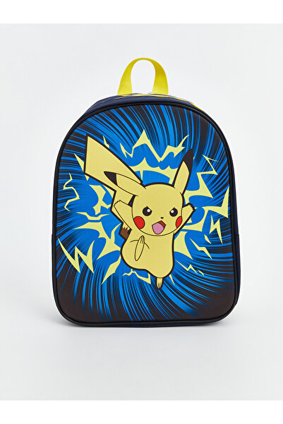 LC Waikiki Trendlucky Boys' School Bag with Pikachu Print