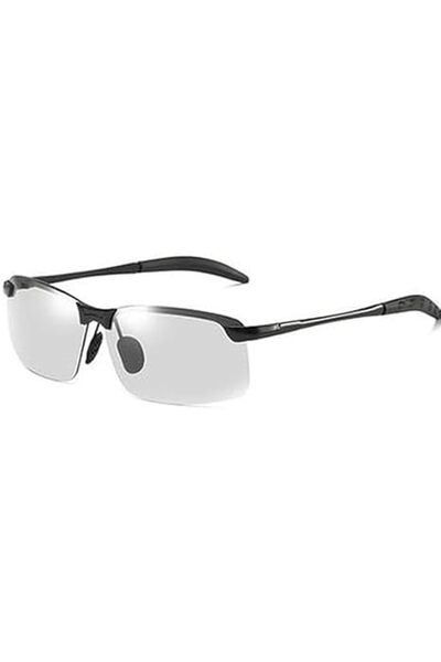 SYOSI Photochromic Polarized Sports Sunglasses UV400, Lightweight Rimless Cyc...